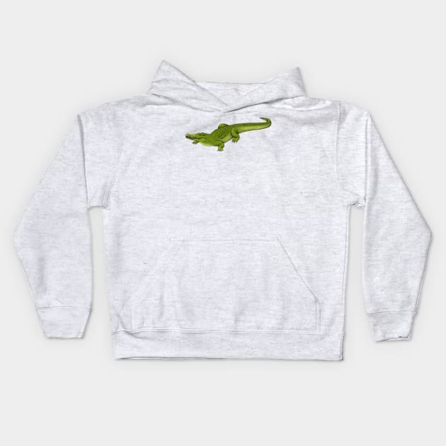 Crocodile Kids Hoodie by Akman